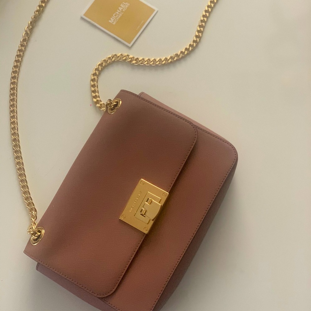 New Michael Kors Dusty Rose Tina bag